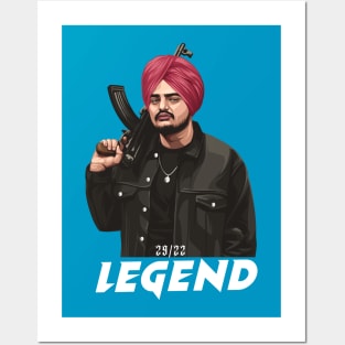 Sidhu Moose Wala Posters and Art